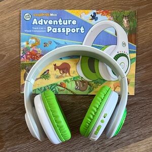 LeapFrog LeapPods Max Green Headphones